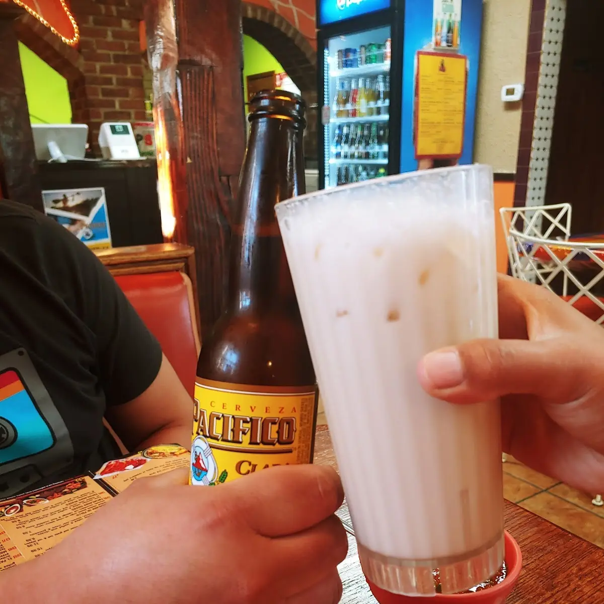 Pacific Beer and Pantera Rosa