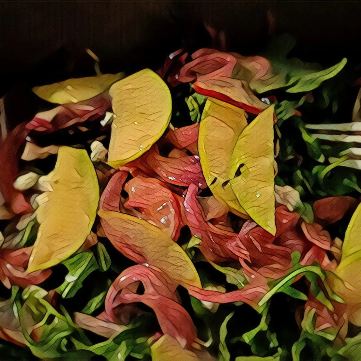Arugula Radicchio Salad