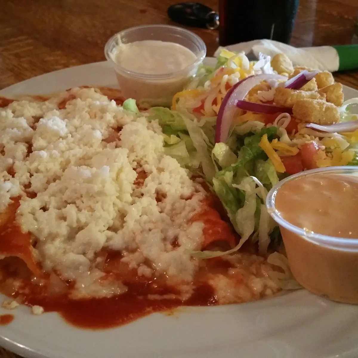 Enchilada Plate