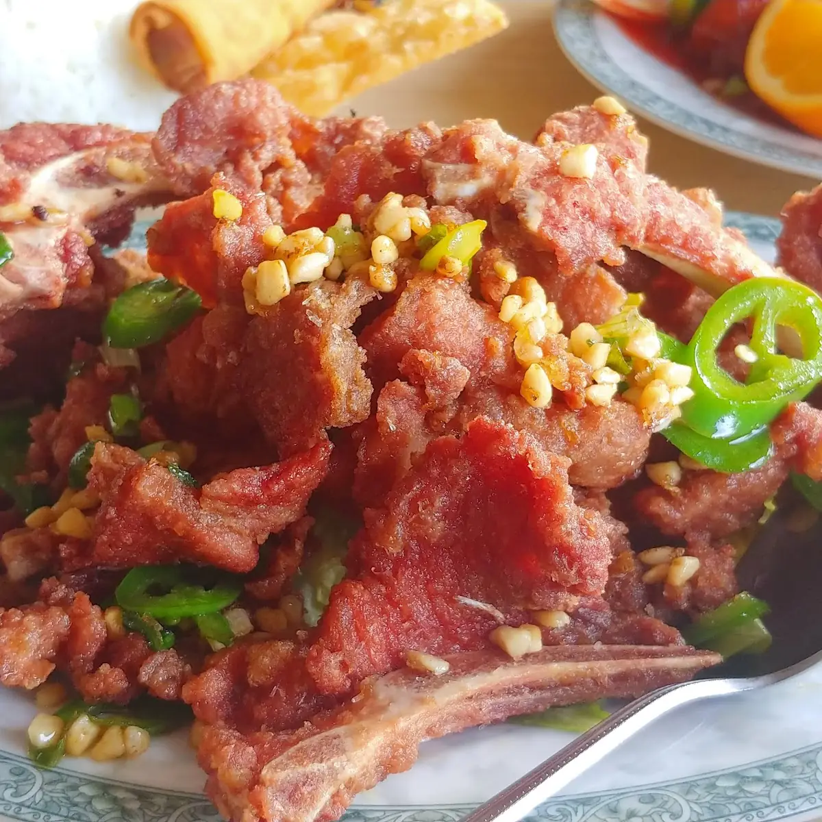 Salt and Pepper Pork Chops