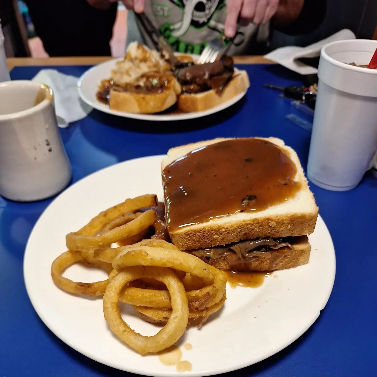 Blue Onion Burger