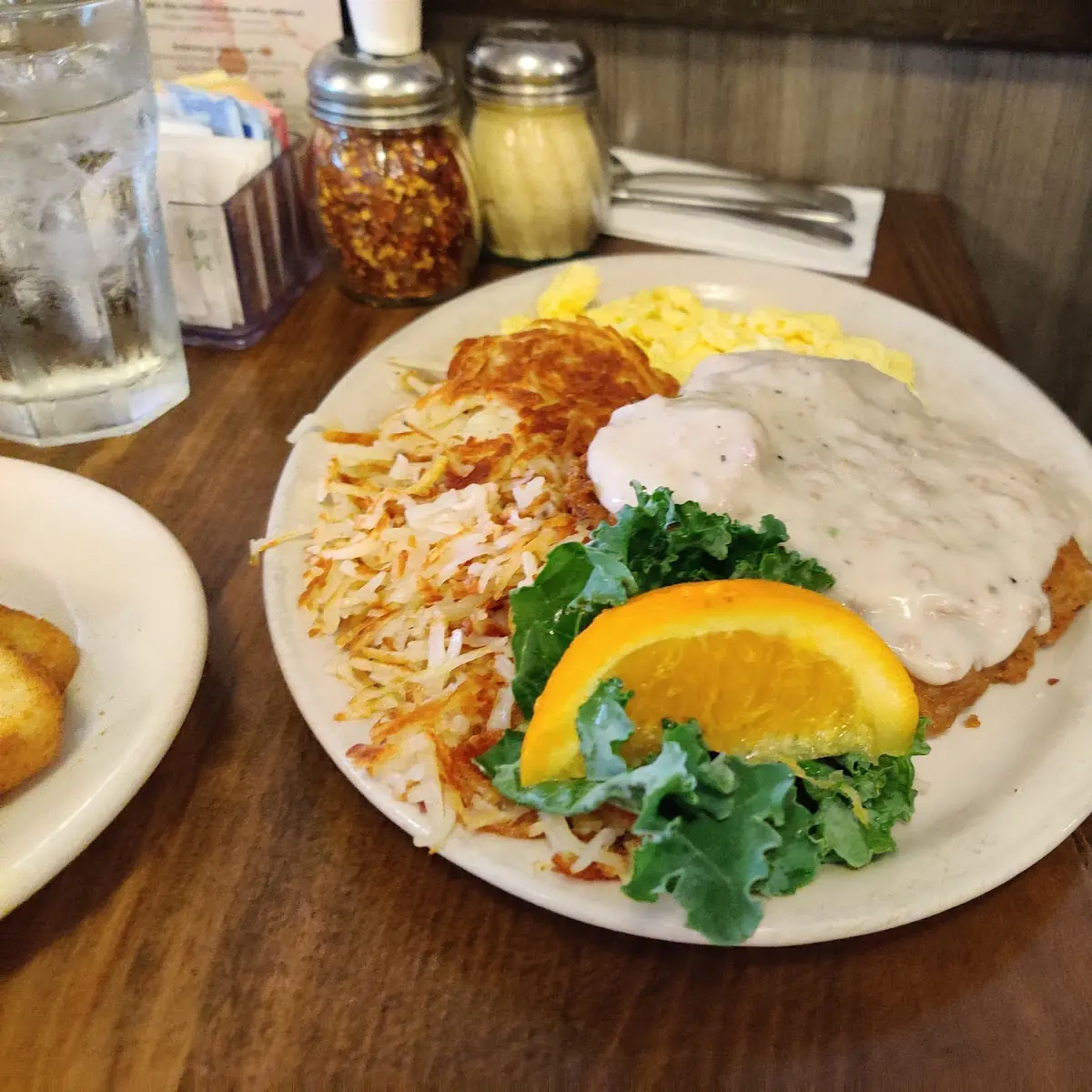 Chicken Fried Steak & Eggs