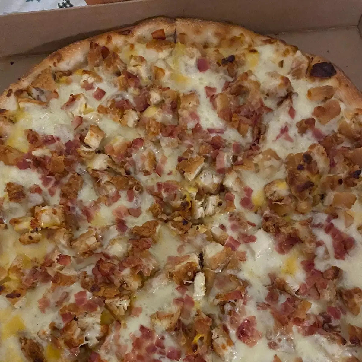 Chicken Bacon Ranch Pizza