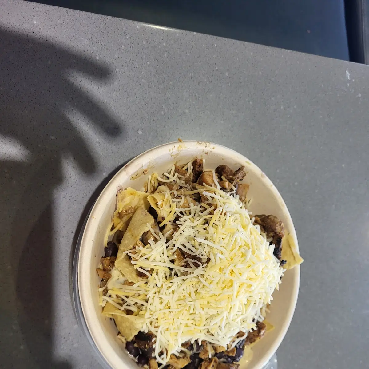 Three Cheese Chicken Nachos