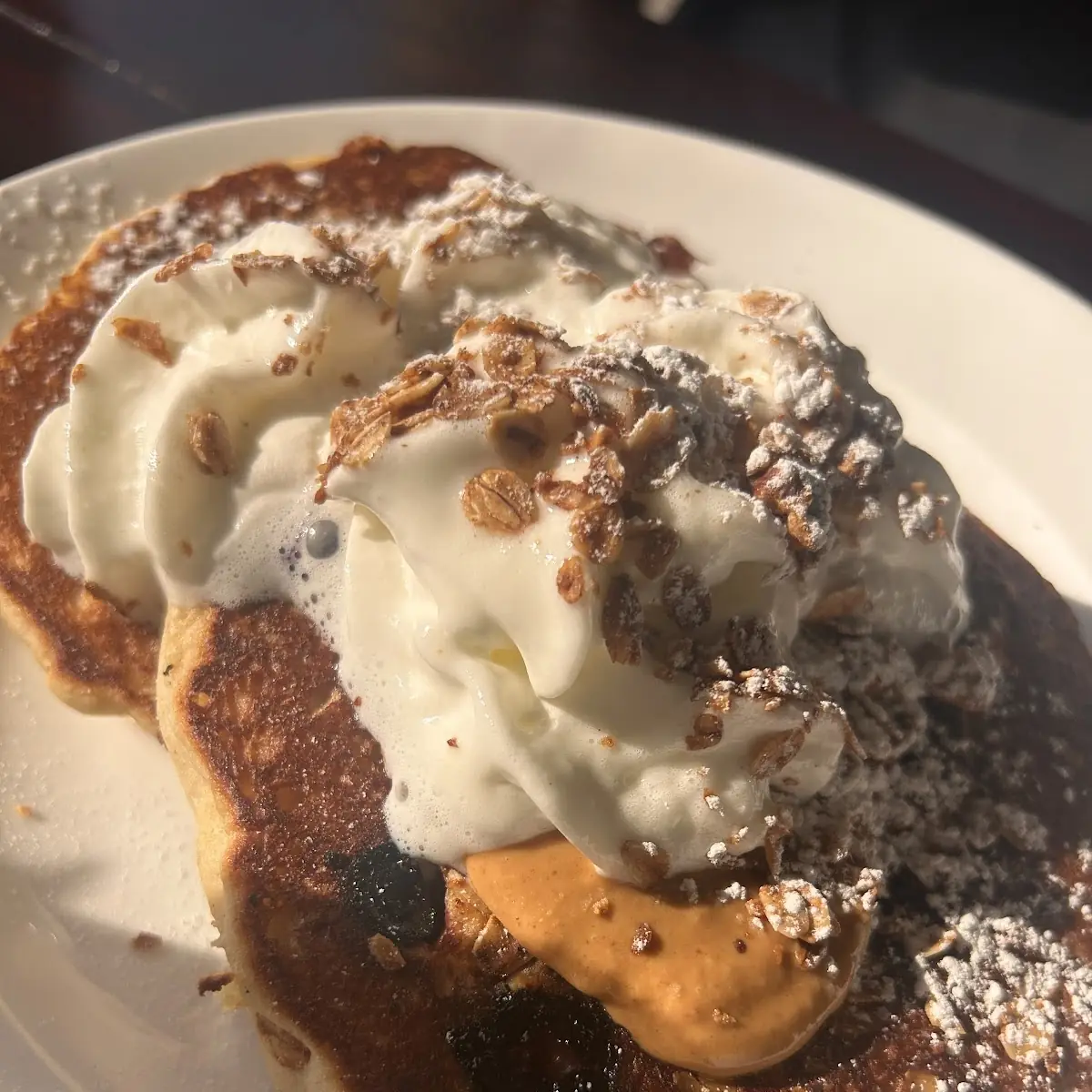 Gluten Free Peanut Butter Pancakes