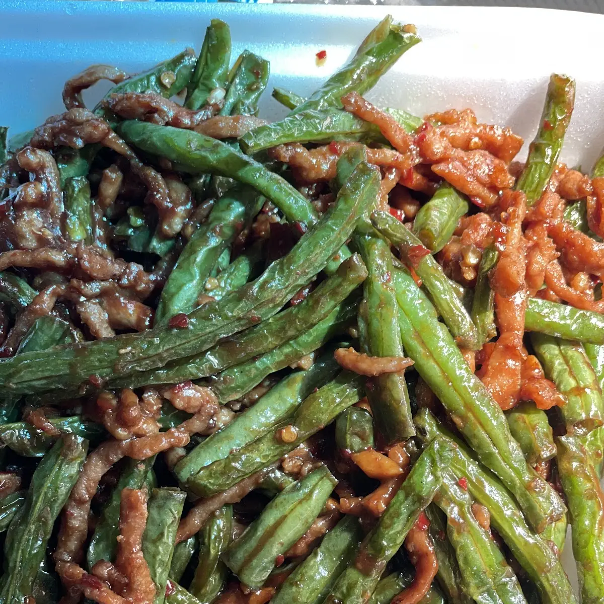 Pork with Green Beans