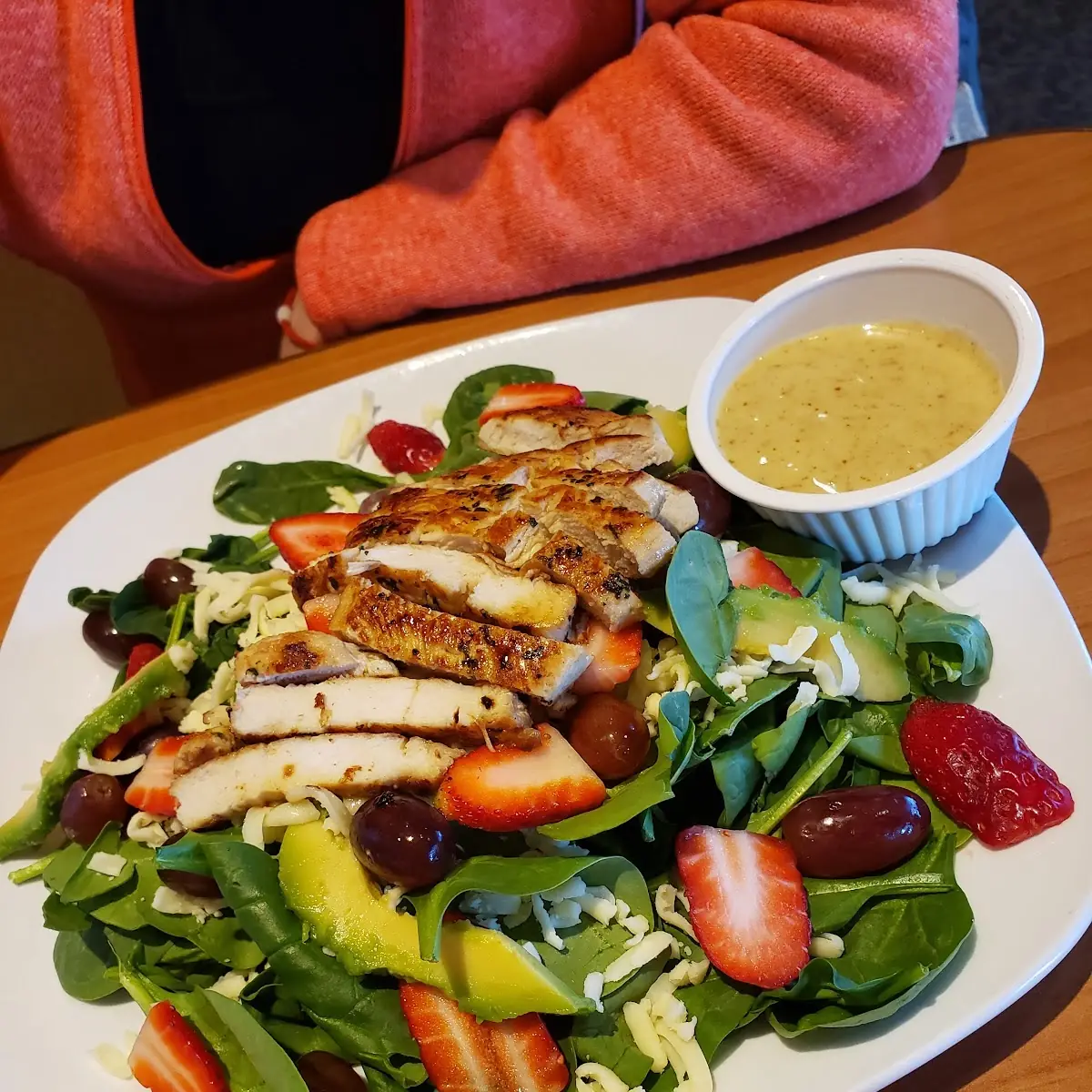 Strawberry Spinach Salad