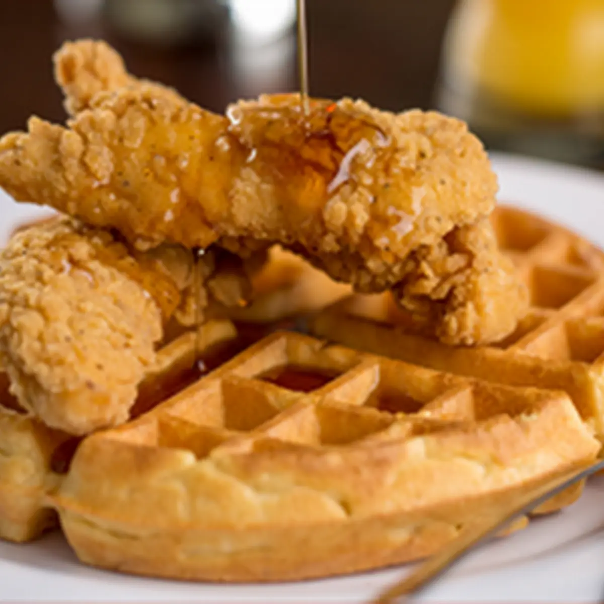 Chicken & Waffles 6