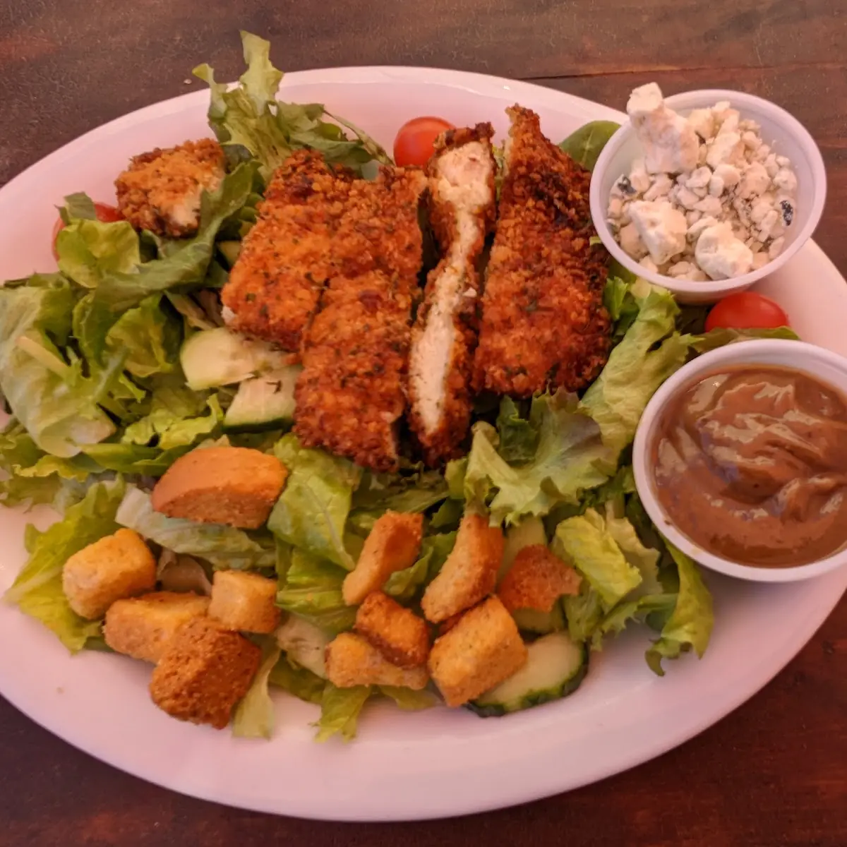 Crispy Chicken Salad