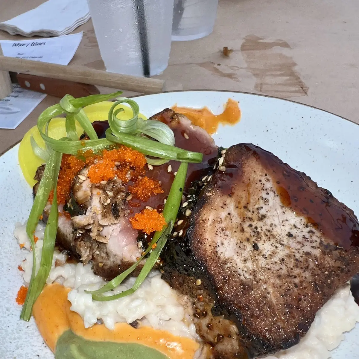 Blackened Sea Bass