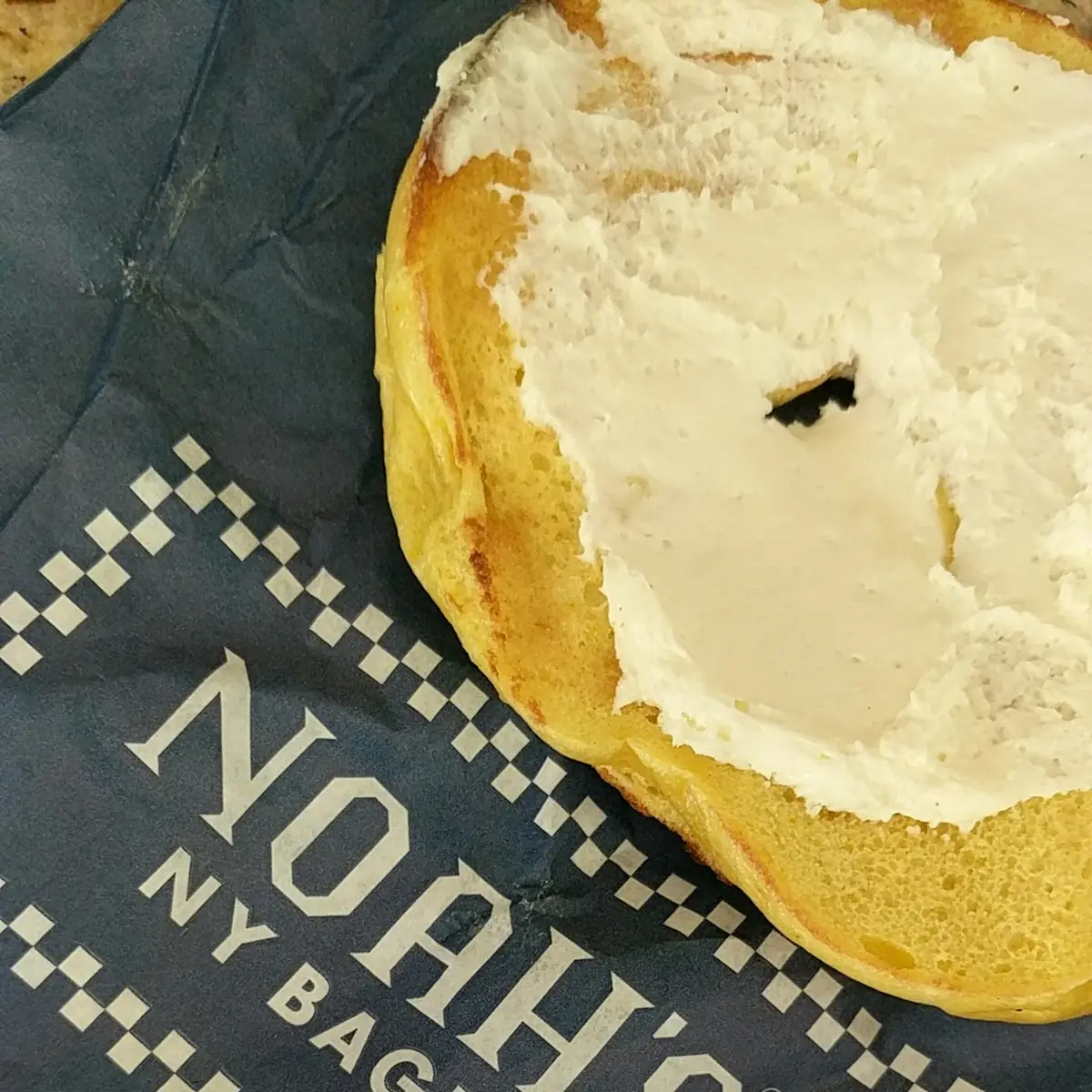 Egg Bagel with Cream Cheese