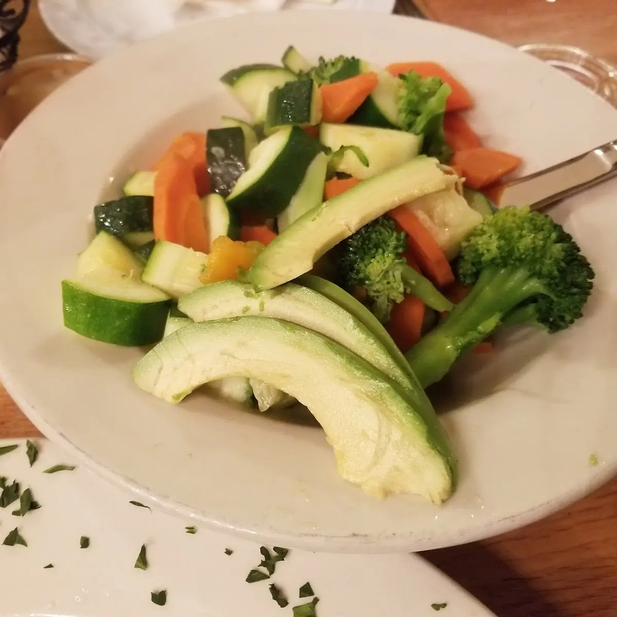 Steamed Vegetables