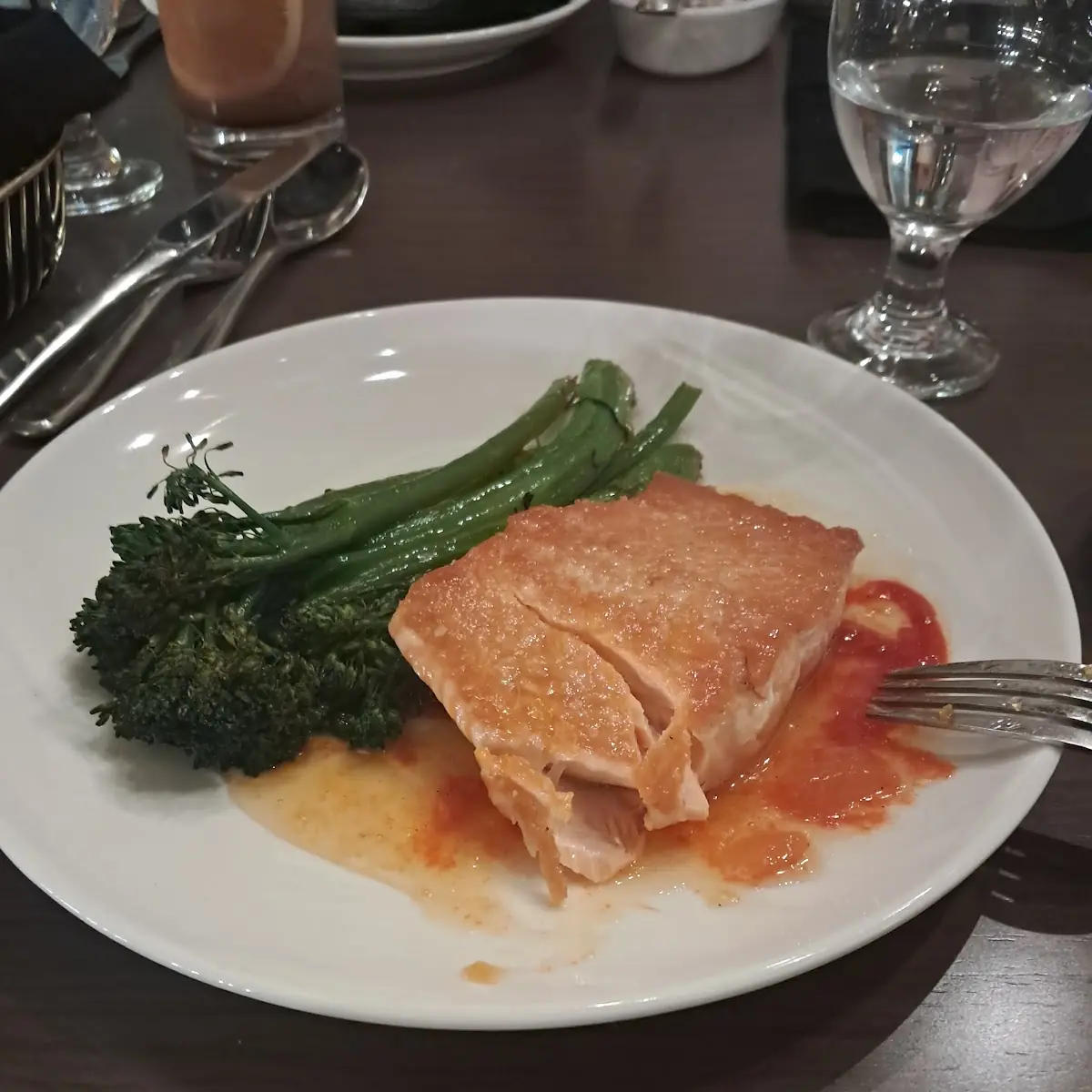 Broiled Salmon