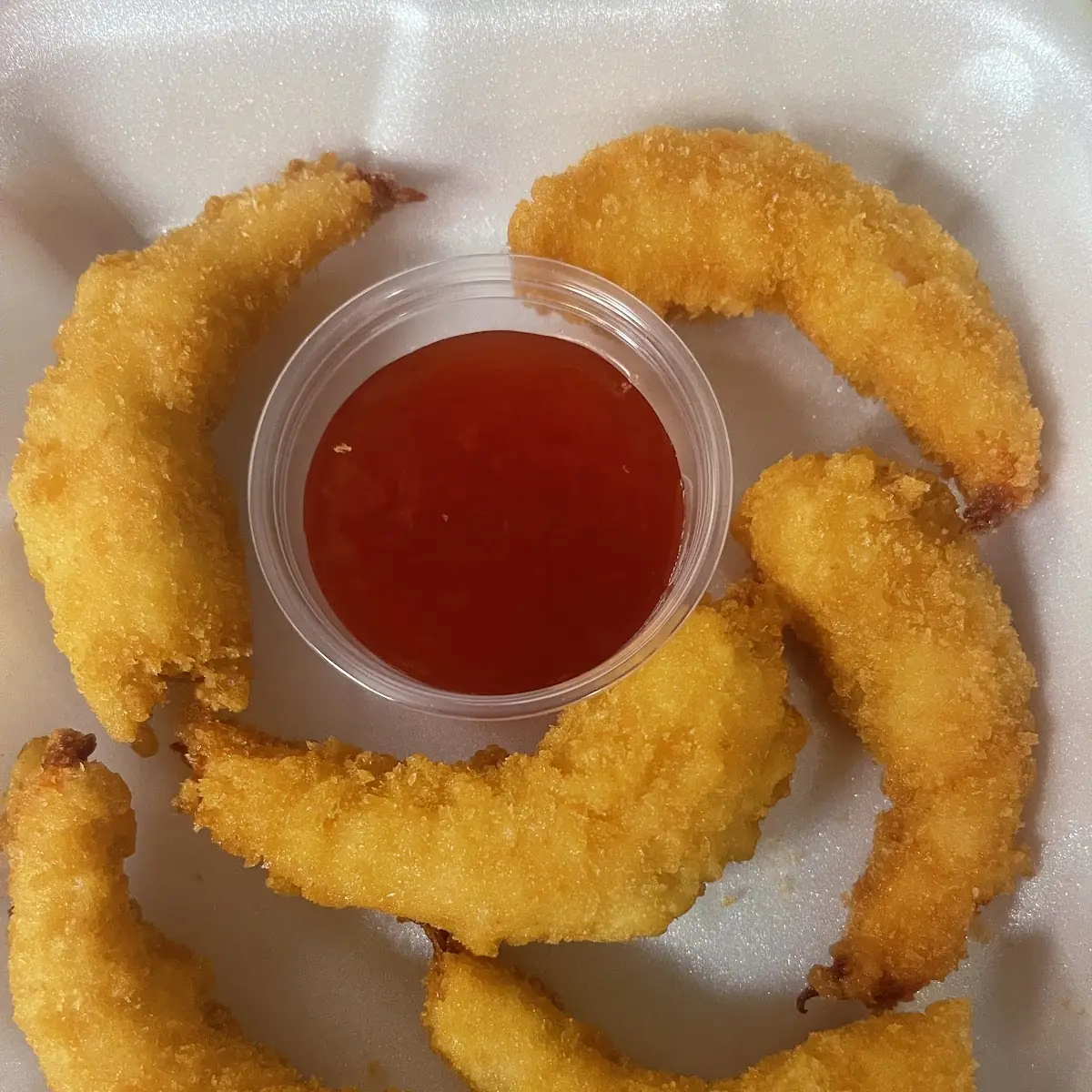 Golden Fried Shrimps