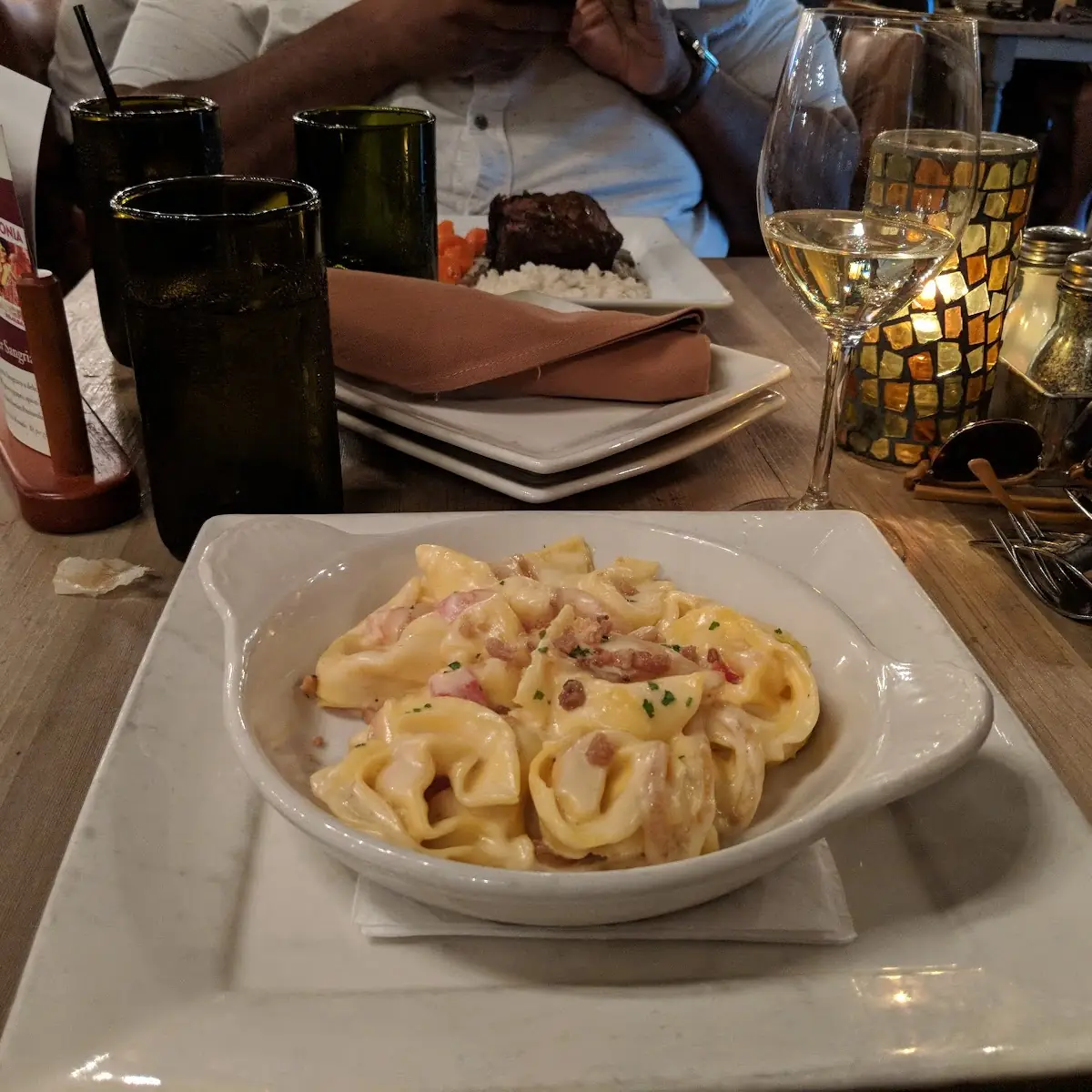 Smoked Chicken Tortellini