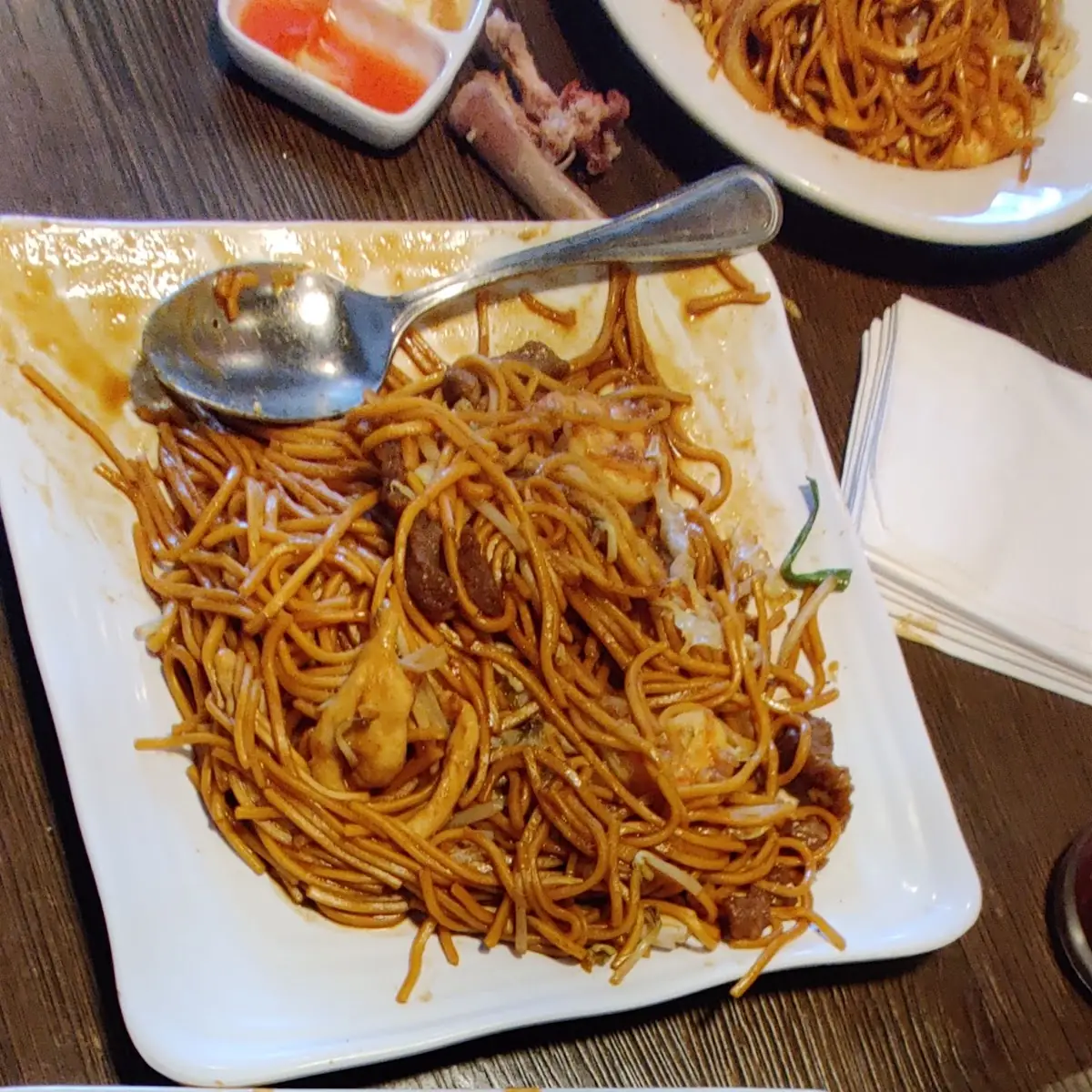 Orange Chicken and Combination Lo Mein