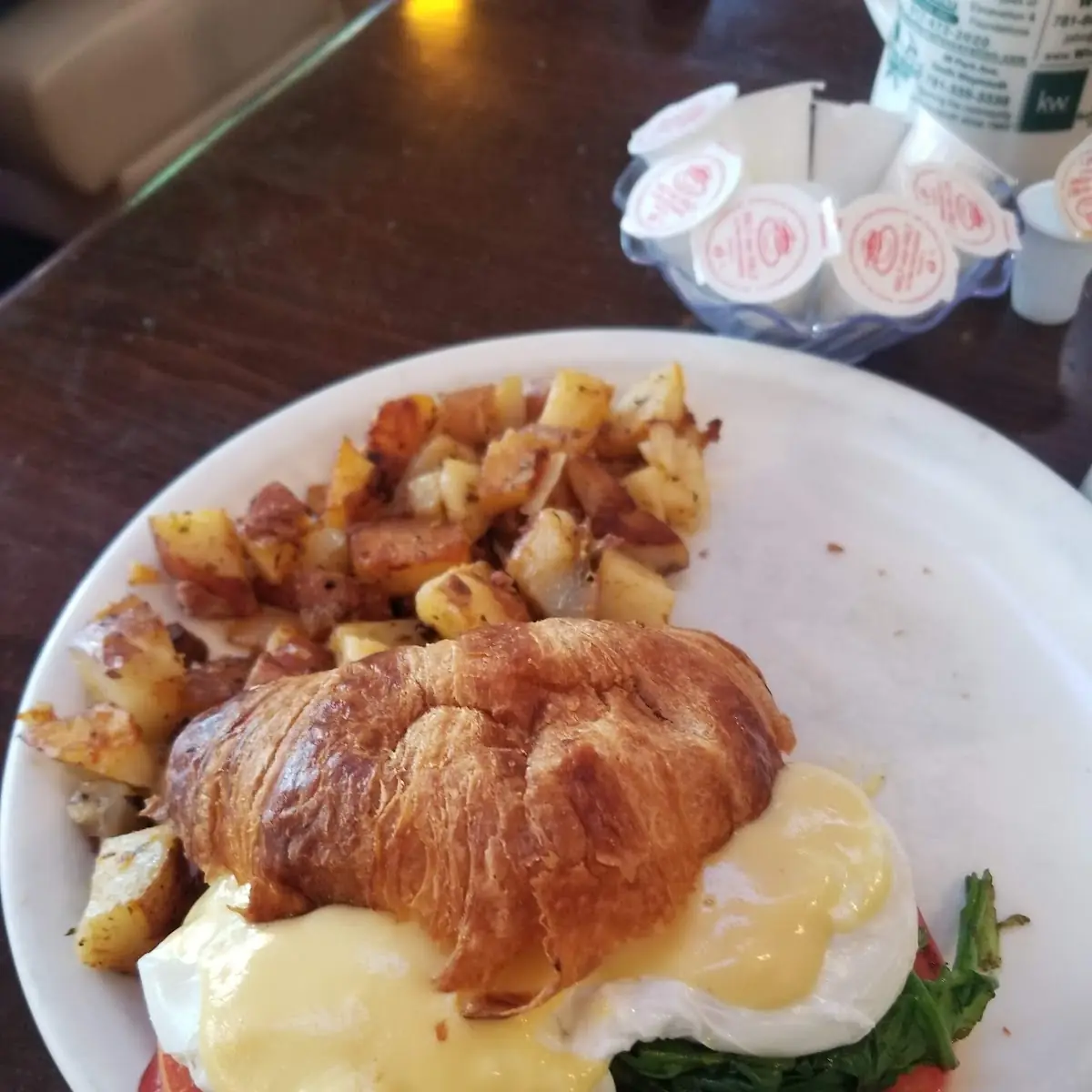 Classic Croissant Benedict