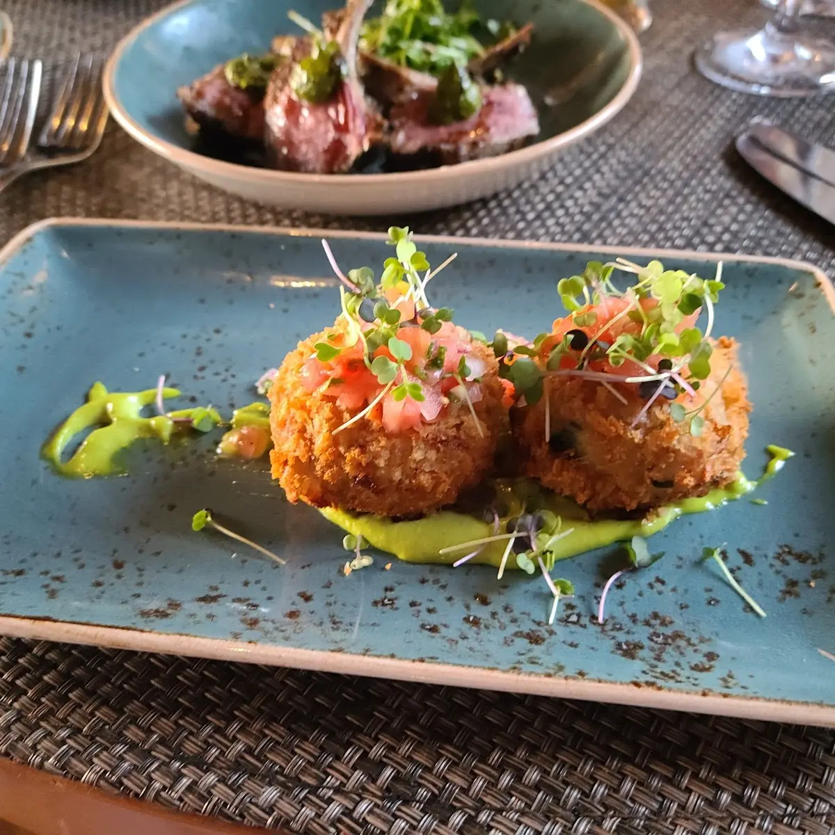 Dynamite Crab Cakes
