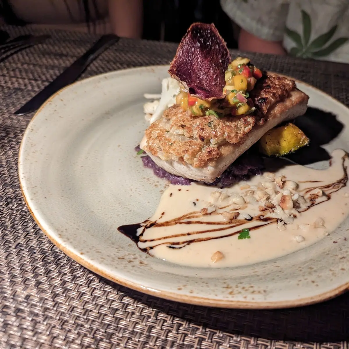 Macadamia Nut Crusted Mahi Mahi