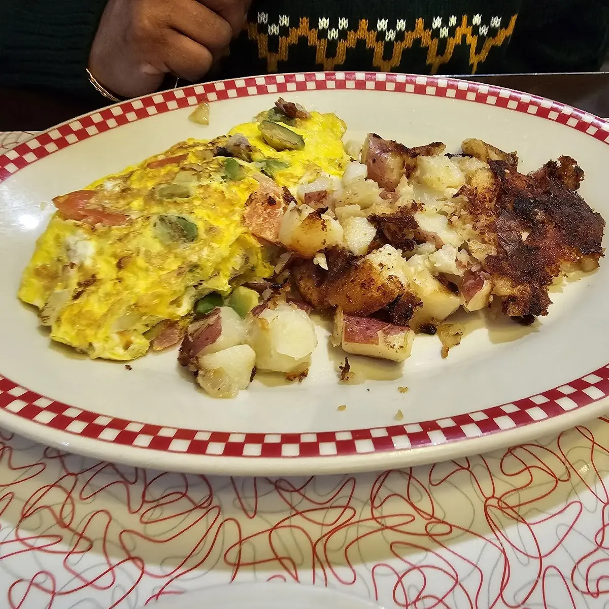 Philly Cheese Omelette