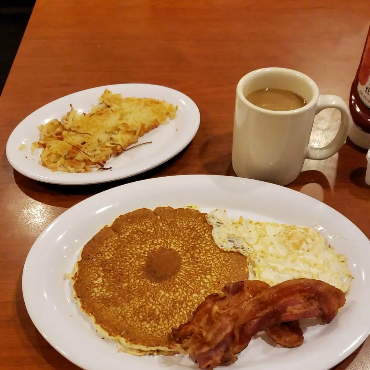 6. Fried Steak Breakfast Combo
