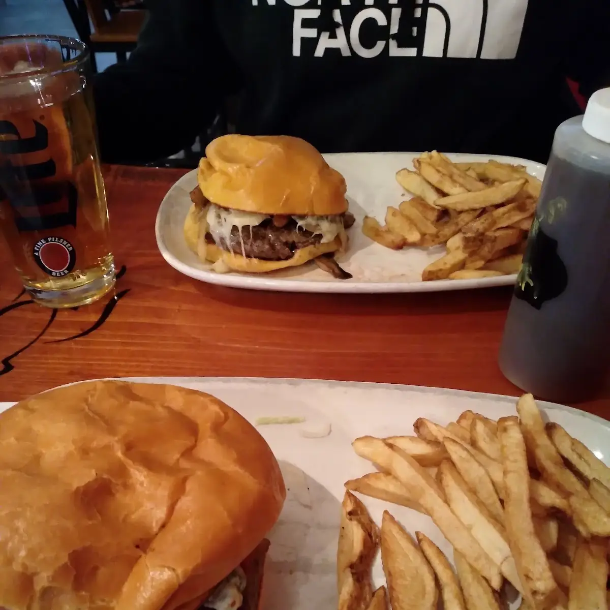 Mushroom Swiss Burger