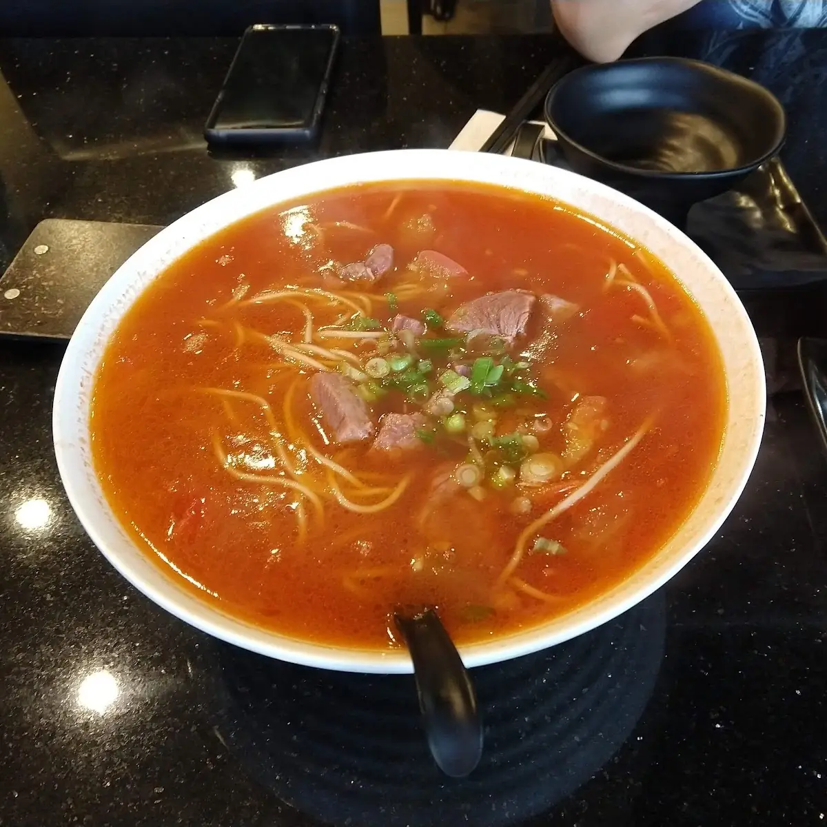 Tomato Beef Noodle Soup