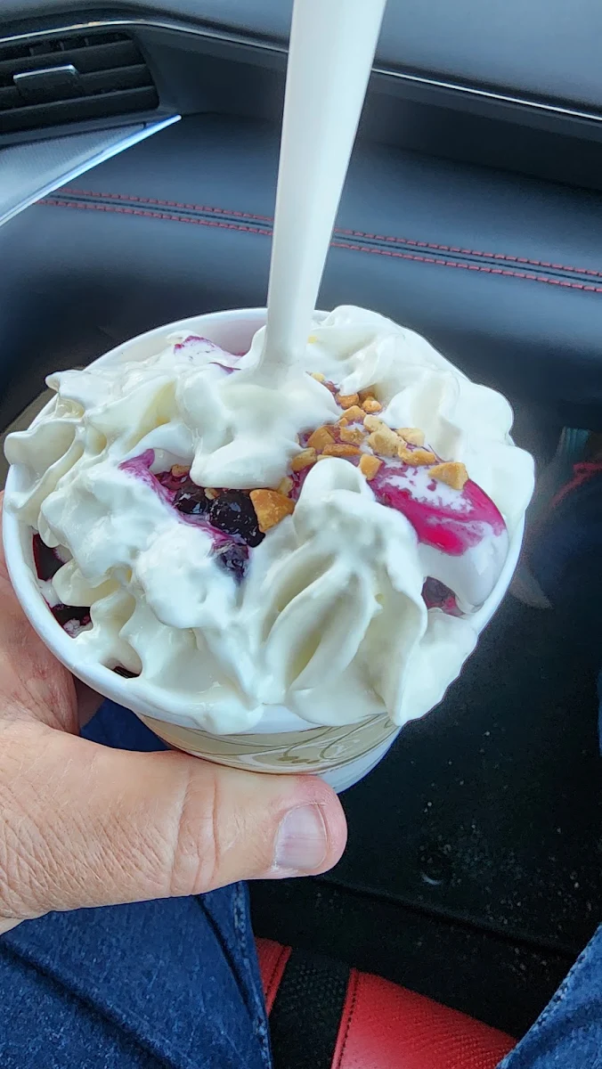 Blueberry Sundae