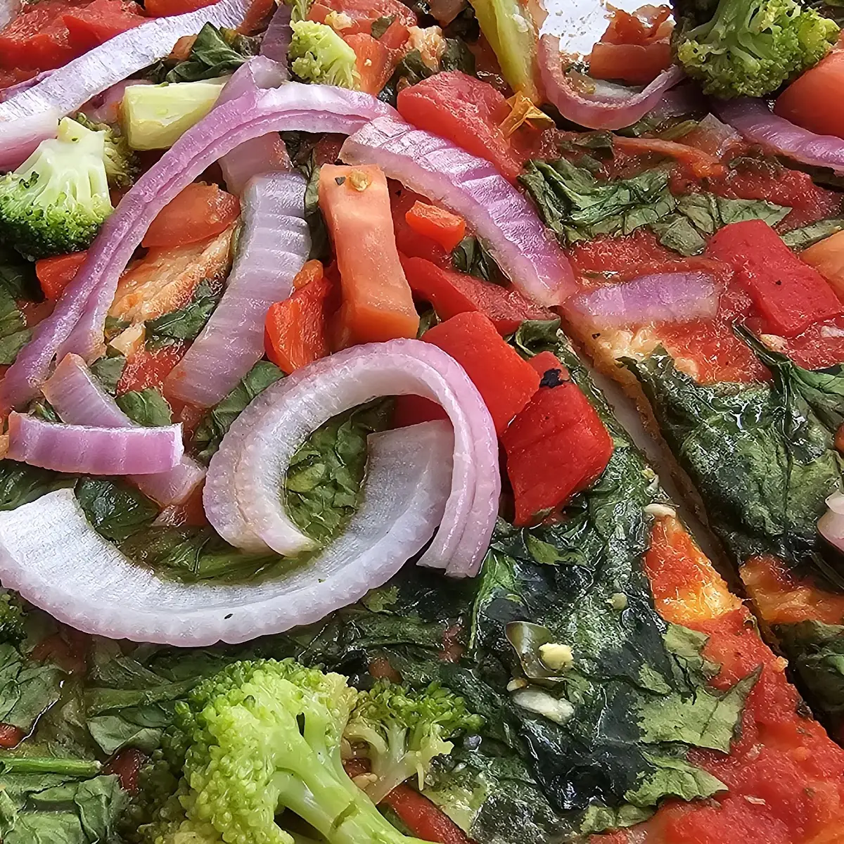 Gourmet Veggie Pizza