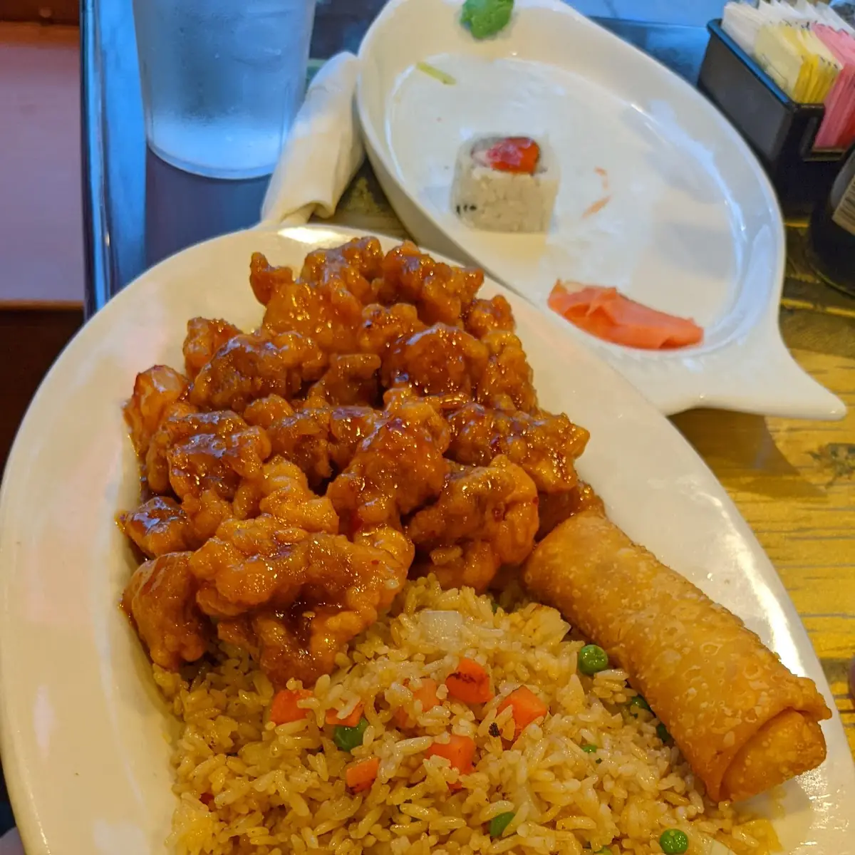 Orange Chicken and Fried Rice