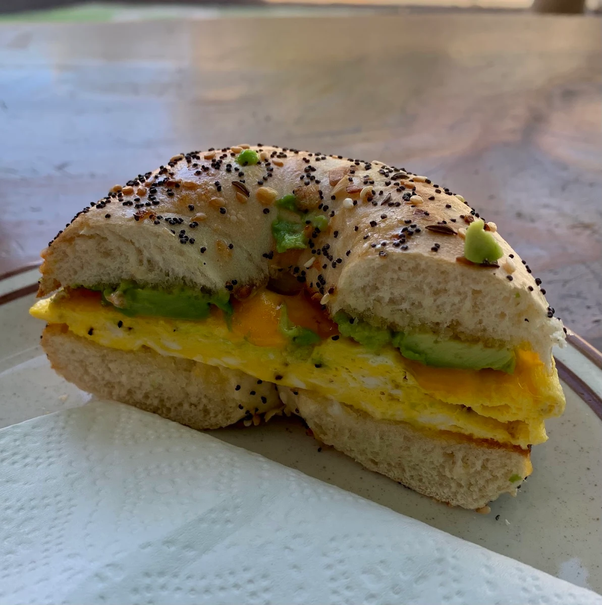 Cragels Egg & Cheese