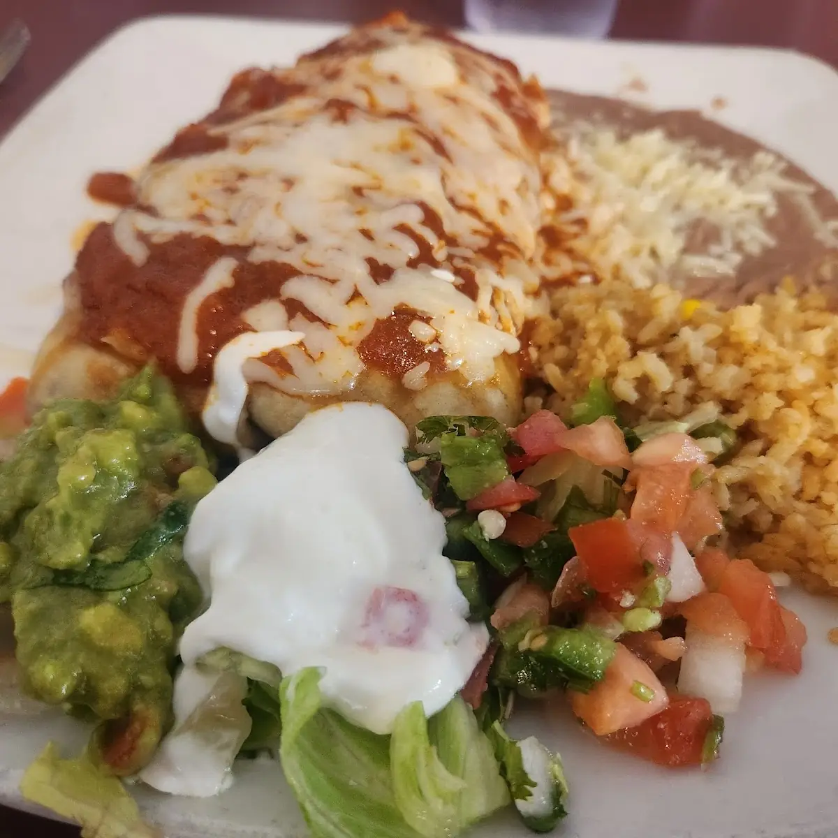 Chile Colorado Chimi A La Carte