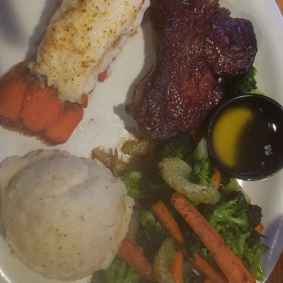 Steak and Lobster Tail
