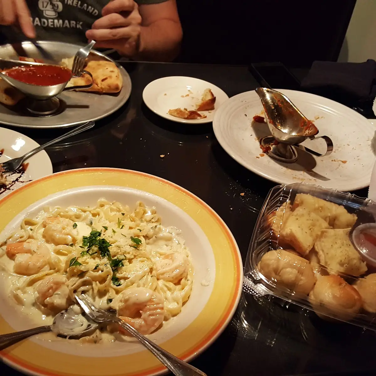Shrimp Alfredo