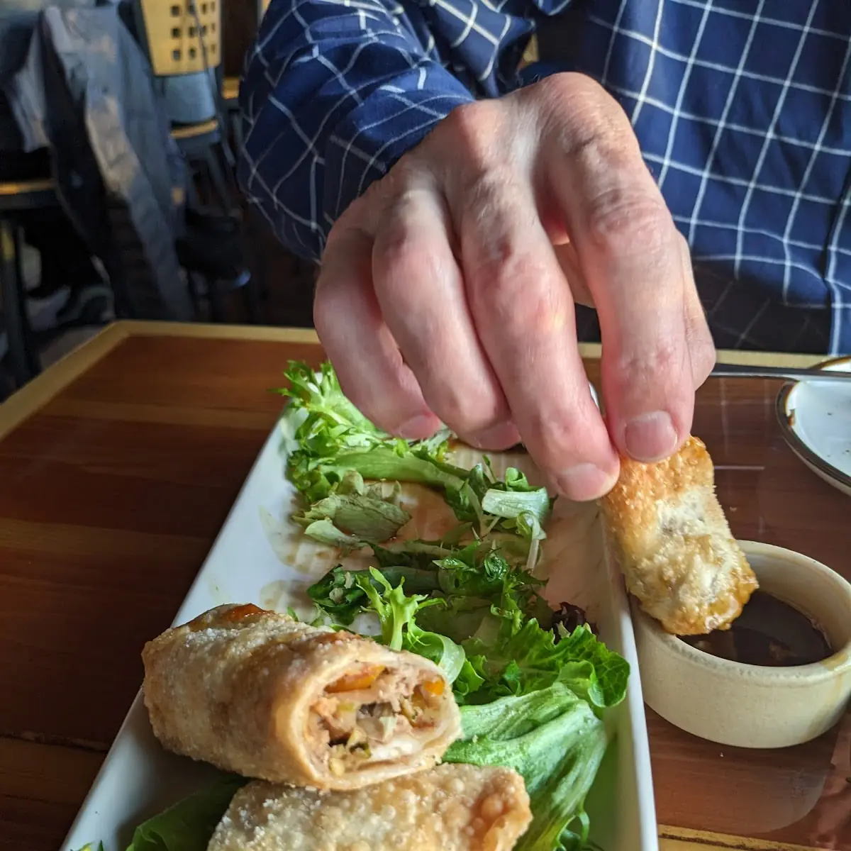 Confit Duck Spring Rolls
