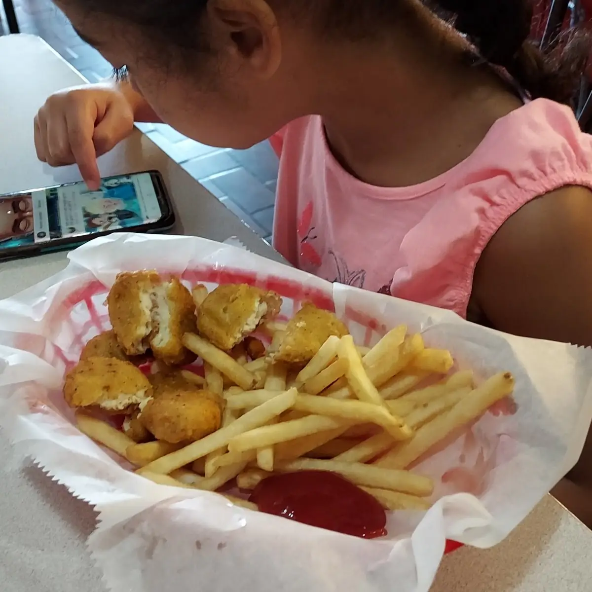Chicken Tenders and Fries