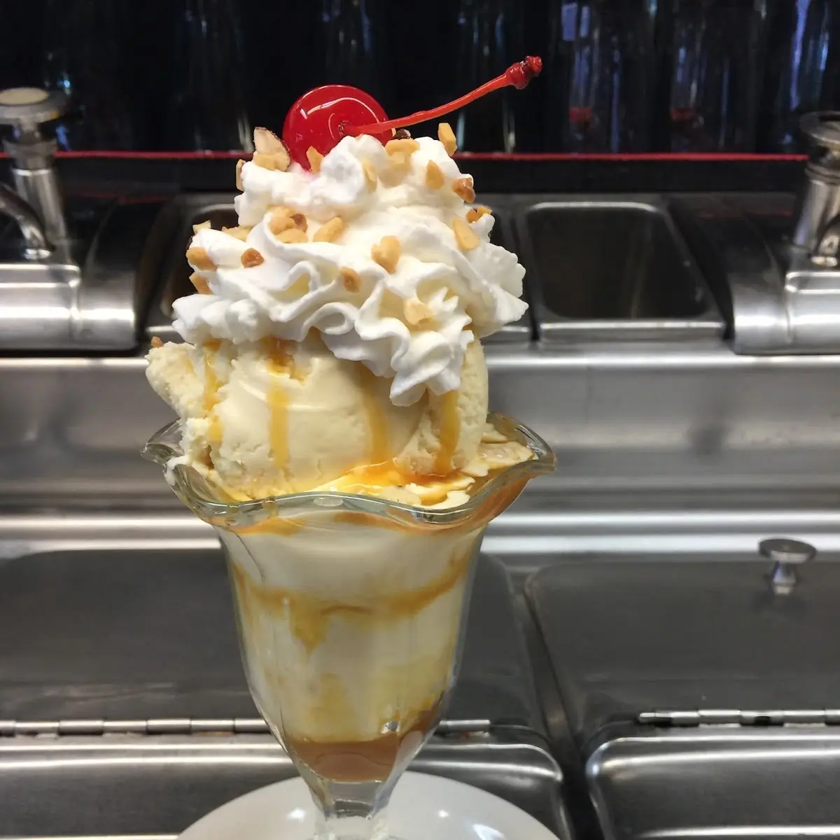 Large Hot Fudge Sundae