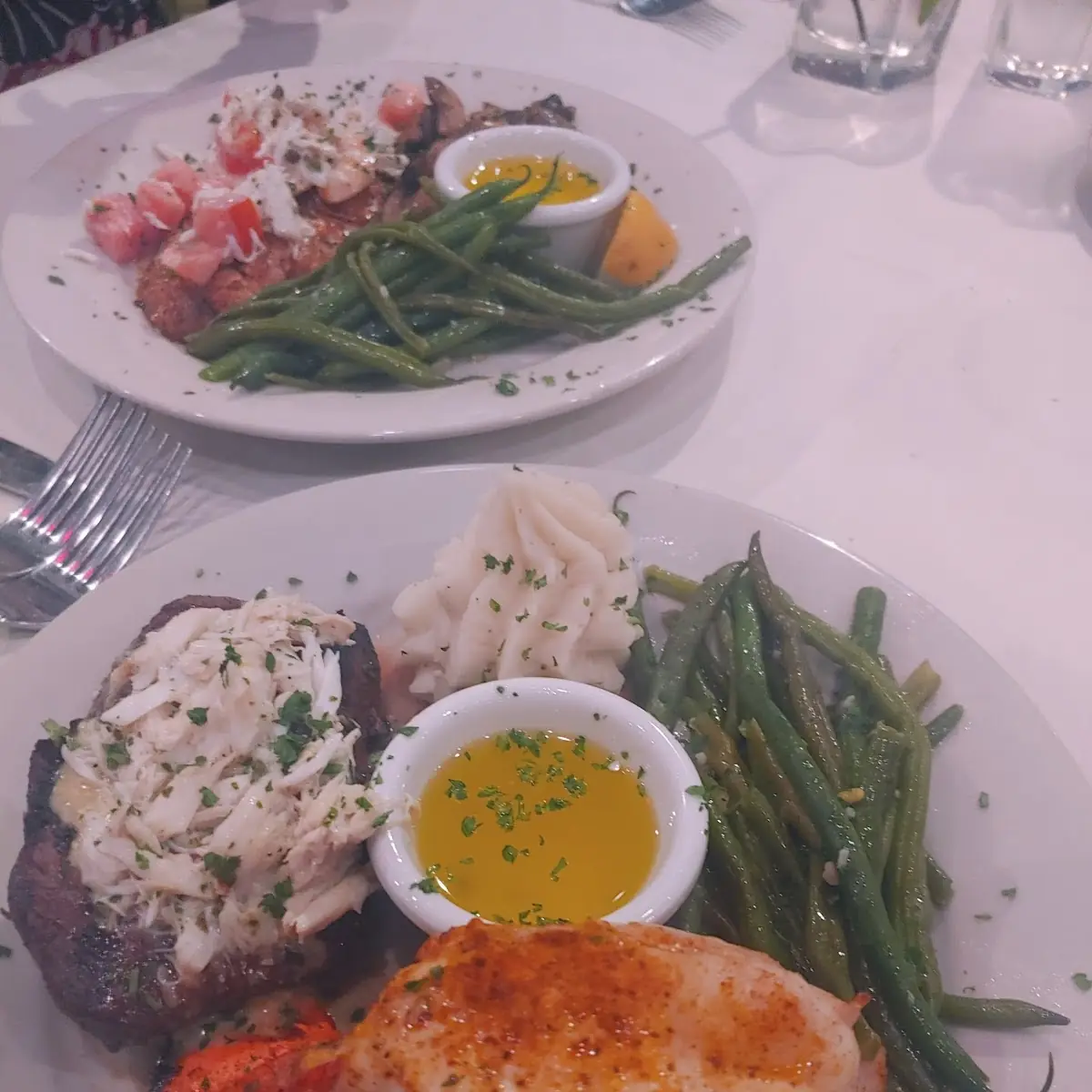 Filet Mignon and Lobster Tail