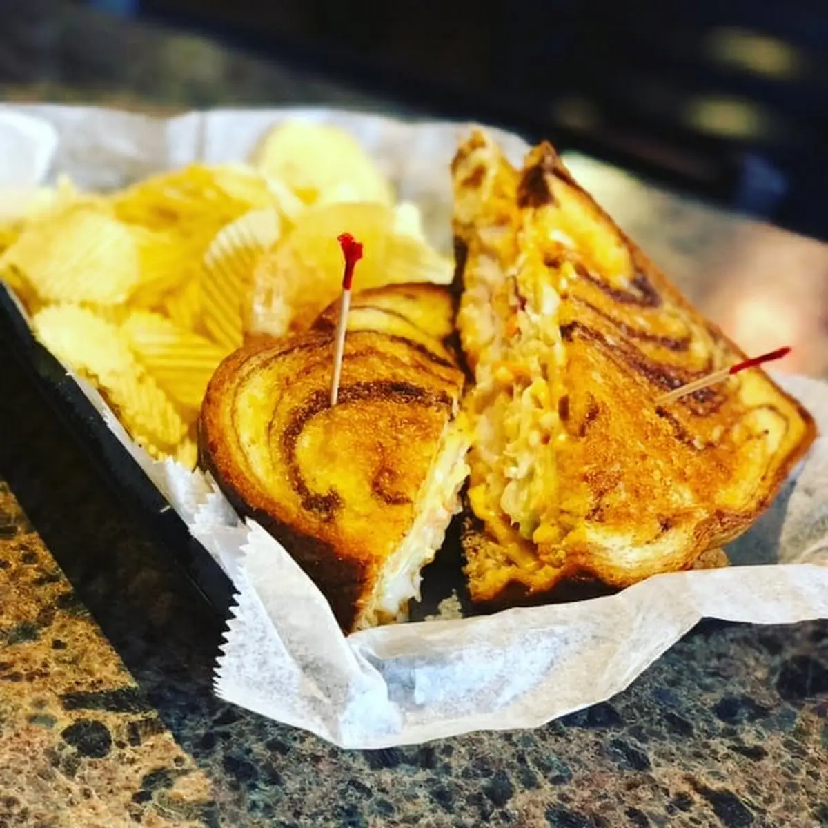 Grilled Cheese Basket