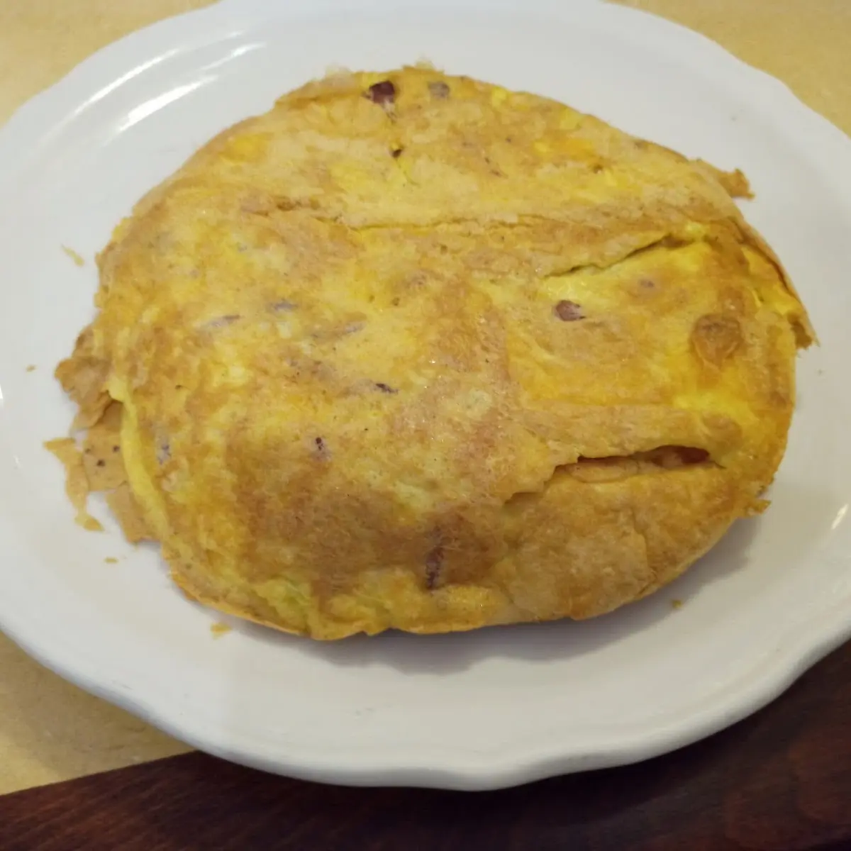 Ham and Cheese Omelette