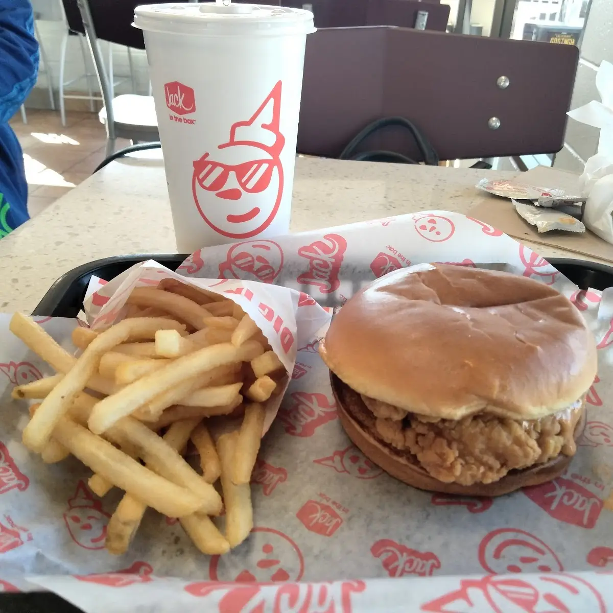 Cluck Chicken Sandwich Combo