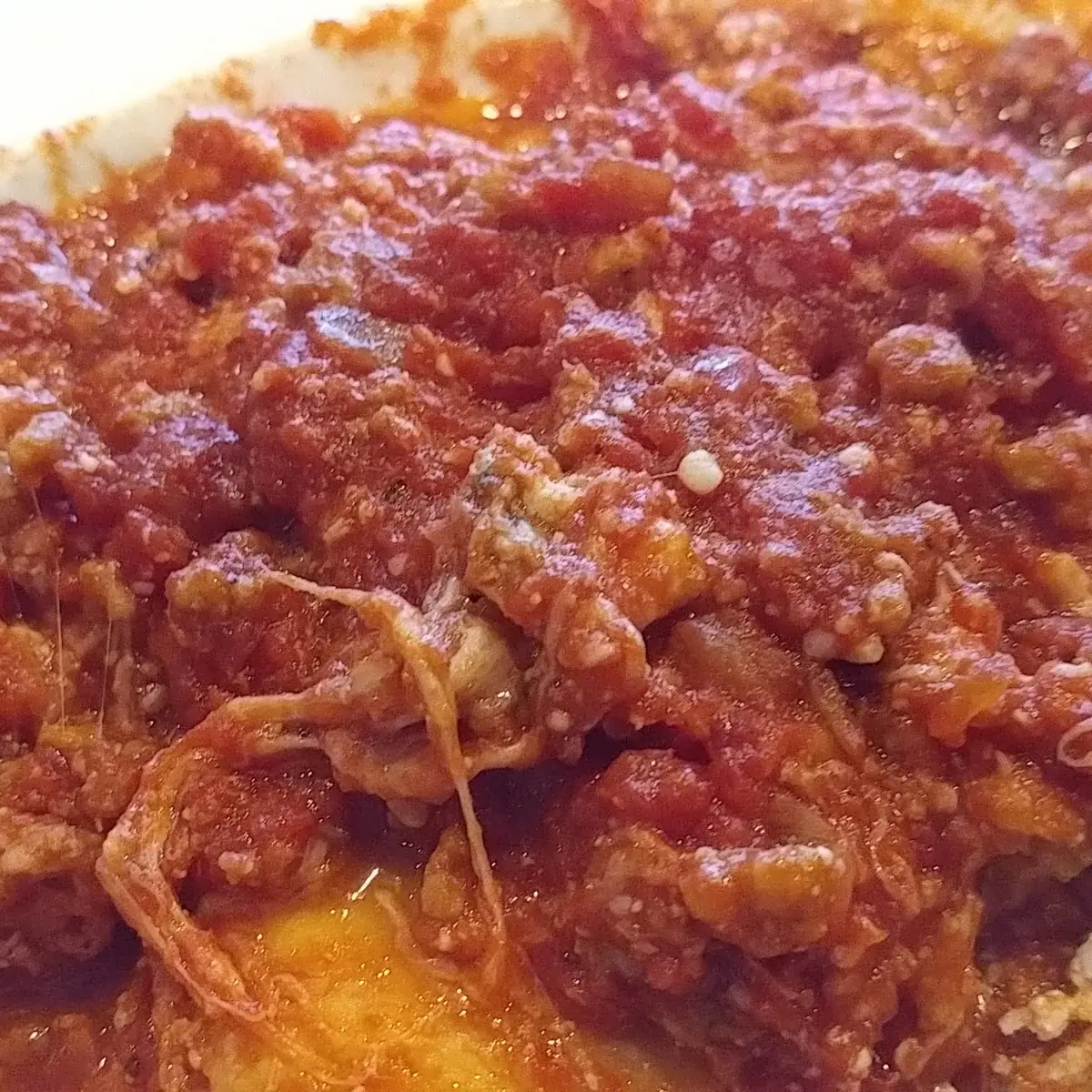 Lasagna with Meat Sauce