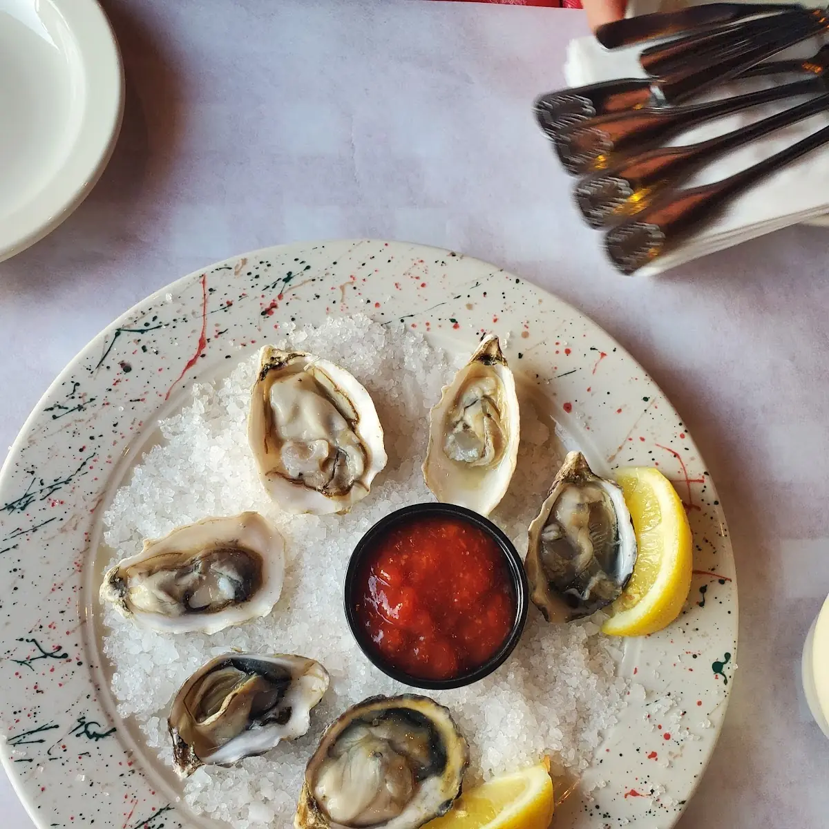 Oysters on the Half Shell