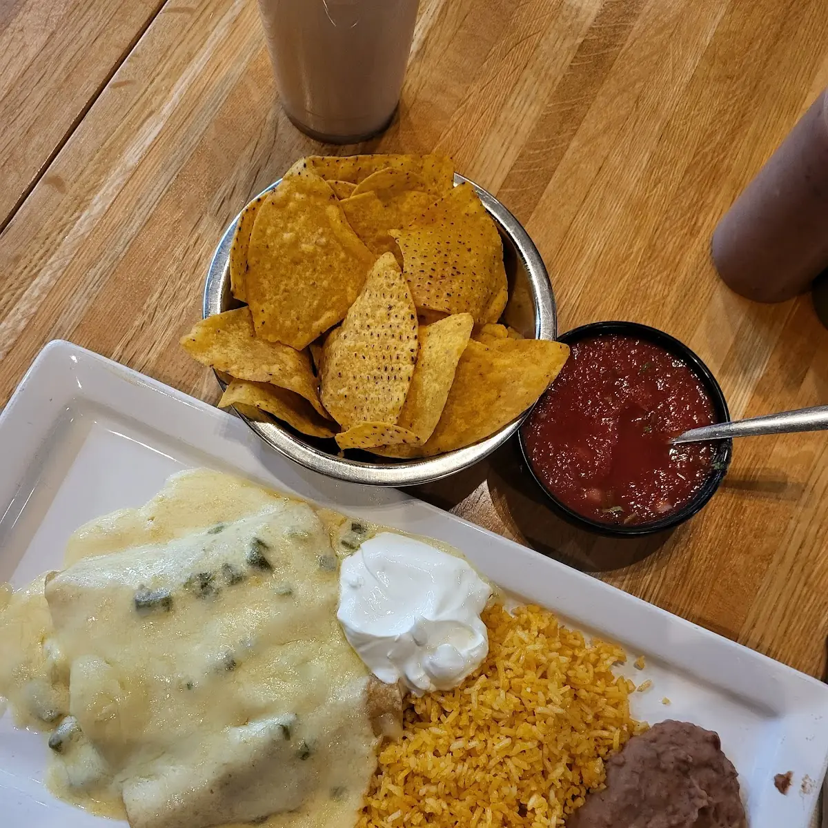 Enchilada Plate