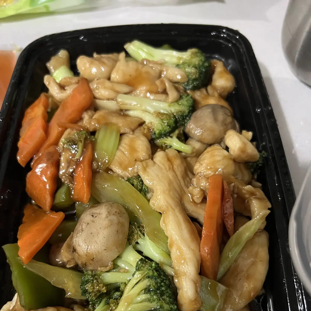 Chicken and Chinese Vegetables
