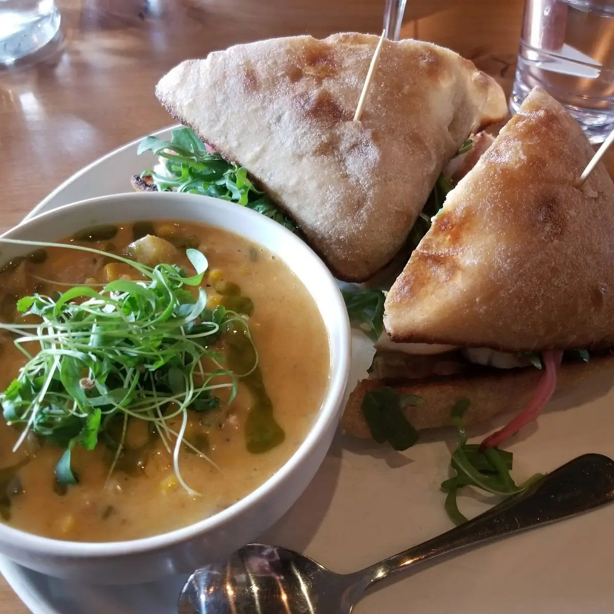 Turkey Sandwich with Basil Aioli