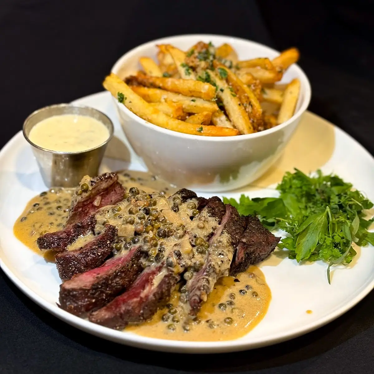 Usda Prime Flat Iron Steak Frites