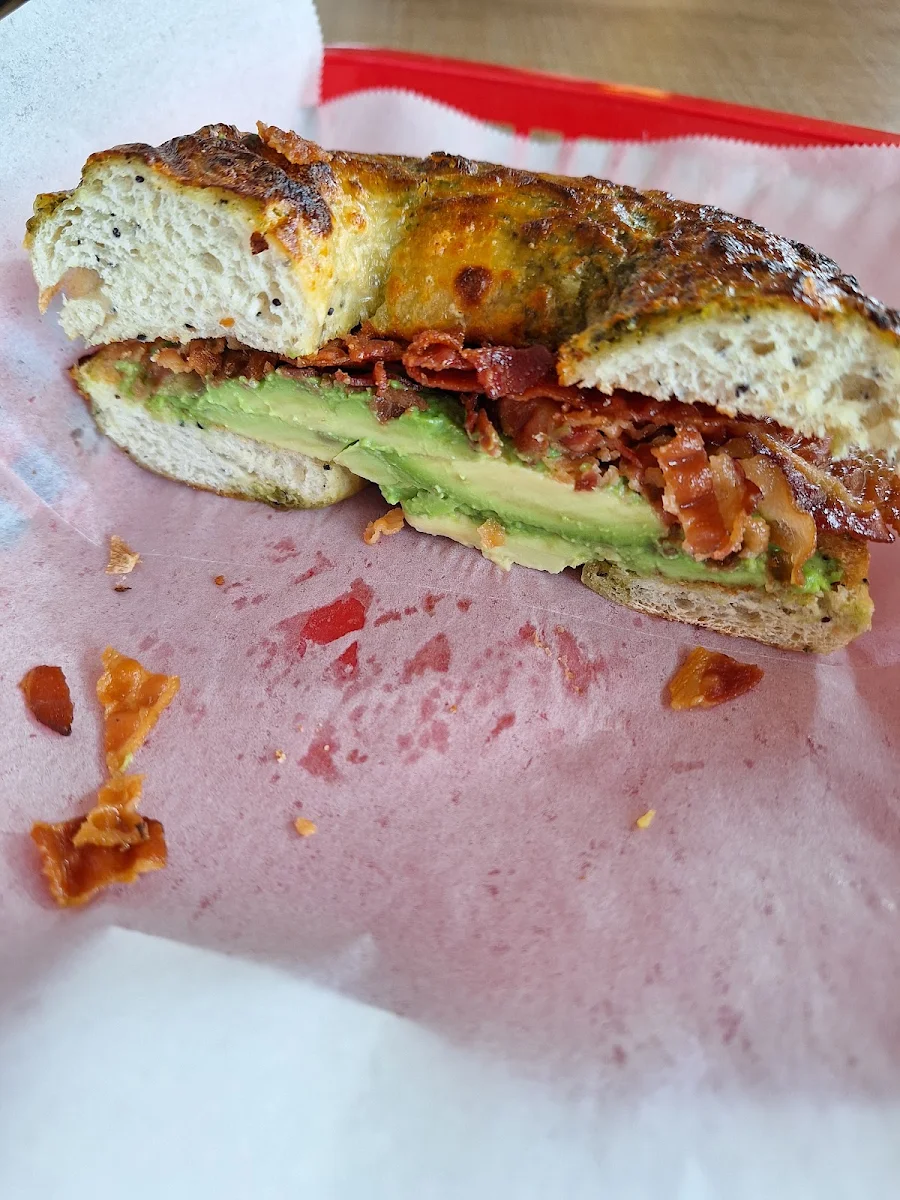 Bacon Avocado Everything Bagel
