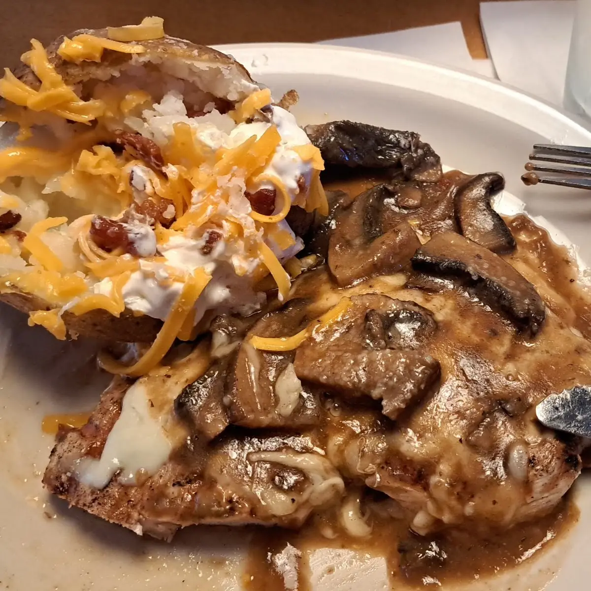Portobello Mushroom Chicken