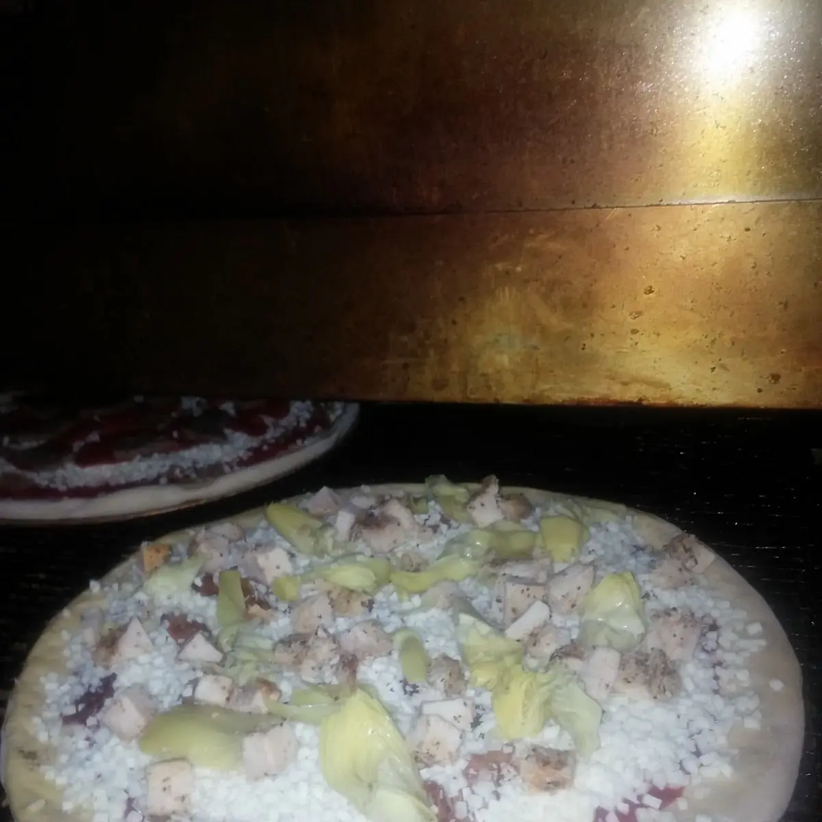 Chicken Bacon Artichoke Pizza
